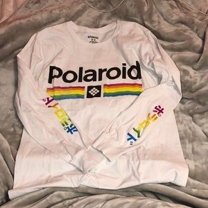 Long sleeve Polaroid shirt